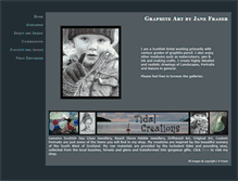 Tablet Screenshot of janefraserstudio.com